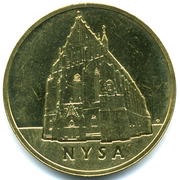 2 Zlotys Nysa, Poland, 2006 reverse image