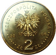2 Zlotys 30. rocznica Czerwca ‘76 obverse image