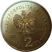 2 Zlotys Turin 2006 obverse image