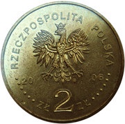 2 Zlotys World Cup 2006 obverse image