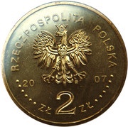 2 Zlotys Ignacy Domeyko obverse image