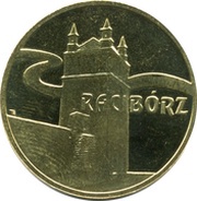 2 Zlotys Racibórz, Poland, 2007 reverse image