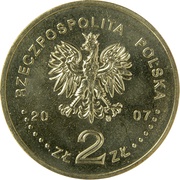 2 Zlotys Miasto średniowieczne w Toruniu obverse image
