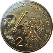 2 Zlotys Leon Wyczółkowski obverse image