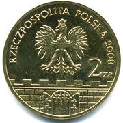 2 Zlotys Piotrków Trybunalski obverse image