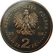 2 Zlotys Warsaw Ghetto Uprising obverse image