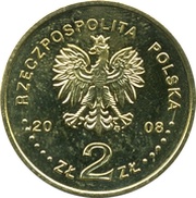 2 Zlotys Zbigniew Herbert obverse image