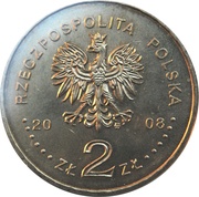2 Zlotys Polish Post obverse image