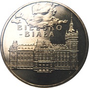 2 Zlotys Bielsko-Biała, Poland, 2008 reverse image