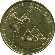 2 Zlotys Tatra Voluntary Rescue Service, Poland, 2009 reverse image