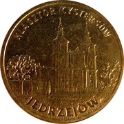 2 Zlotys Cistercian Monastery in Jędrzejów, Poland, 2009 reverse image