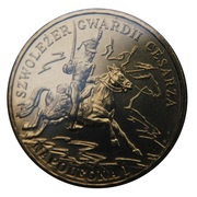 2 Zlotys Szwoleżer Gwardii Cesarza Napoleona I, Poland, 2010 reverse image