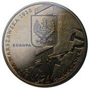 2 Zlotys Battle of Warsaw, Poland, 2010 reverse image