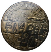 2 Zlotys Polish August of 1980, Poland, 2010 reverse image