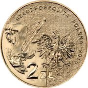 2 Zlotys Artur Grottger obverse image