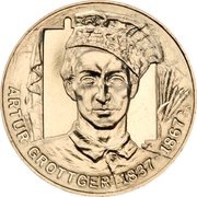 2 Zlotys Artur Grottger, Poland, 2010 reverse image