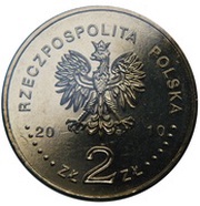 2 Zlotys Warsaw - Old City obverse image