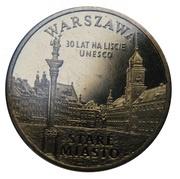 2 Zlotys Warsaw - Old City, Poland, 2010 reverse image