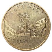 2 Zlotys Katowice, Poland, 2010 reverse image