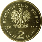 2 Zlotys Presidential Plane Crash in Smoleńsk obverse image