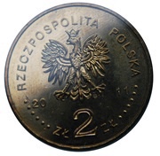 2 Zlotys Beatification of John Paul II obverse image