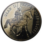 2 Zlotys Ułan II Rzeczypospolitej, Poland, 2011 reverse image