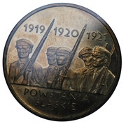 2 Zlotys Silesian Uprisings, Poland, 2011 reverse image