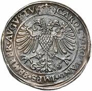 1 Daalder In the name of Charles V - William of Vlodrop reverse image
