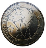 2 Zlotys Europe Without Barriers, Poland, 2011 reverse image