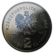 2 Zlotys Łódź obverse image