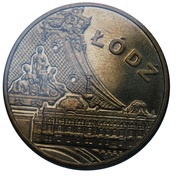 2 Zlotys Łódź, Poland, 2011 reverse image