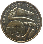 2 Zlotys Krzemionki Opatowskie, Poland, 2012 reverse image