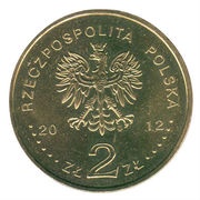 2 Zlotys Bolesław Prus obverse image
