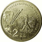 2 Zlotys Piotr Michałowski obverse image