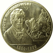 2 Zlotys Piotr Michałowski reverse image