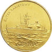 2 Zlotys Kuter rakietowy "Gdynia", Poland, 2013 reverse image