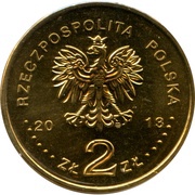 2 Zlotys Cyprian Norwid obverse image