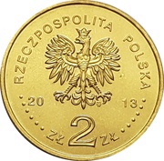 2 Zlotys Niszczyciel rakietowy "Warszawa" obverse image