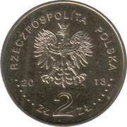 2 Zlotys Warta Poznań obverse image