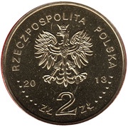 2 Zlotys Witold Lutosławski obverse image