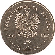 2 Zlotys Józef Poniatowski obverse image