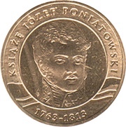 2 Zlotys Józef Poniatowski, Poland, 2013 reverse image