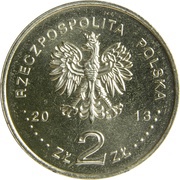 2 Zlotys Hipolit Cegielski obverse image