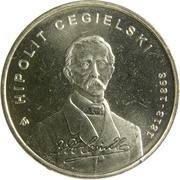 2 Zlotys Hipolit Cegielski, Poland, 2013 reverse image
