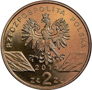 2 Zlotys Konik polski (Equus caballus gmelini) obverse image