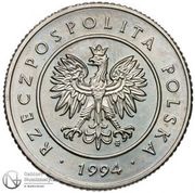 5 Zlotys Trial Strike obverse image
