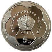 5 Zlotys Polonia Warsaw obverse image