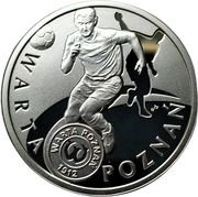 5 Zlotys Warta Poznań, Poland, 2013 reverse image