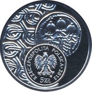 5 Zlotys Denarius of Boleslaw II the Bold obverse image