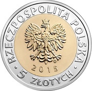 5 Zlotys Bydgoszcz Canal obverse image